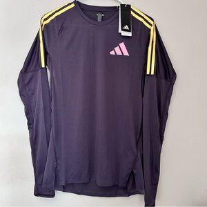 adidas Adizero 2024 Pro Elite Promo Long Sleeves Running Shirt size Small IN1133